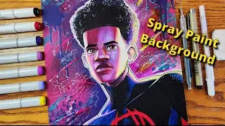 Drawing MILES MORALES | Spider-Man: Across the Spider-Verse (Art by Isaac)