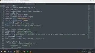 Python Data Scraping with Beautifulsoup and save scrapped data in database