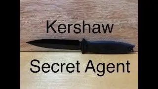 [96] Kershaw Secret Agent Boot Knife Review