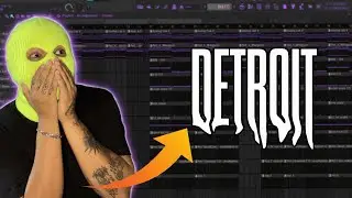 🥷🏻 HICE mi PRIMER BEAT DE DETROIT desde CERO 🥷🏻