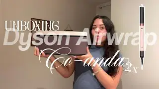 dyson airwap co-anda 2x unboxing