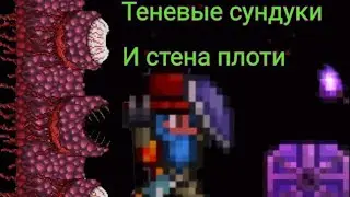 Теневые сундуки и Стена плоти. Террария Гайды 8.