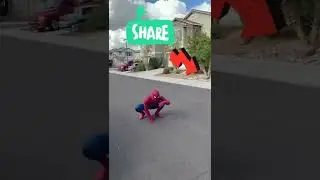 SPIDER-MAN REAL LIFE IN HD #SHORTS #WHATSAPPSTATUS#179
