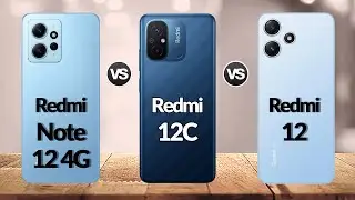 Redmi 12 Vs Redmi Note 12 4G Vs Redmi 12C | Redmi 12 Series | 