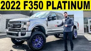 2022 Ford F350 Platinum - Carli 5.5" Lift with 20" Fuel Wheels & 37" Nitto GrapplerS
