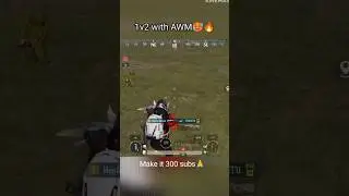 1v2 clutch with AWM❤️‍🔥💥 #bgmi #bgmishorts #pubgshorts #shorts #viral #trendingshorts #awmheadshot