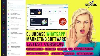 Cloud Base WhatsApp Marketing Software | Bulk msgs | Chatbot | API | Whitelabal Available