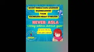 Beceri Temelli Sorular - LGS #ingilizce #lgs #ingilizceöğretmeni #ortaokul
