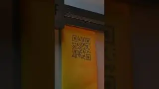 Маркируем QR-код с помощью УФ-маркера // Marking the QR-code with an UV-marker 