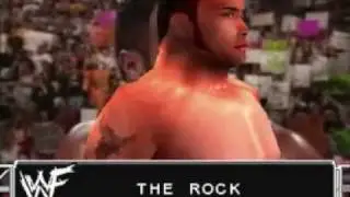 WWF Smackdown 1 The Rock Entrance