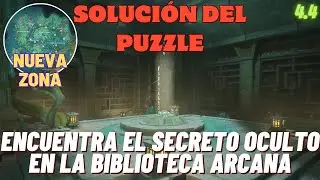 Solución del puzzle Encuentra el secreto oculto en la Biblioteca Arcana | Genshin Impact 4.4 Mini