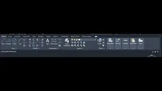 Cómo aparecer la barra de herramientas en AutoCAD