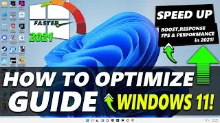 🔧 How to Optimize Windows 11 For GAMING & Performance in 2021 The Ultimate Updated GUIDE
