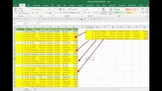 Insert any number of rows  automatically after every data row without macros or formulas TRICK