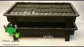 FARM GENIE 15 cell Seedling Plug Insert Tray
