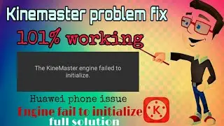 Engine Fail To Initialize || Problem Fix || Kinemaster