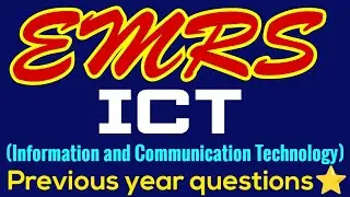 ICT based MCQs for EMRS TGT/PGT💫⭐