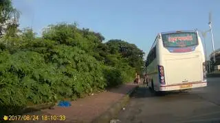 Mumbai Bus Driver Horrible driving