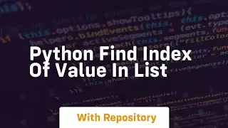 python find index of value in list