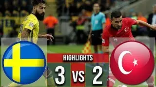 Sweden vs Turkey 2-3 Goals & Highlights Nations Leagus 2018