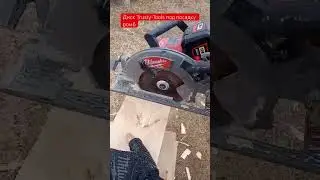 Ромбовидная посадка пильного диска Trusty-Tools под пилу Milwaukee #инструмент #стройка