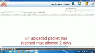 un uploaded packet has reached max allowed 2 days