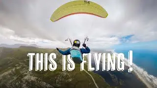 The MOST BEAUTIFUL paragliding flight || Hermanus to Stanford