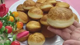 Рецепт, пончики с начинкой.