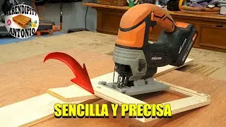 The ultimate GUIDE to making STRAIGHT CUTS with a JIGSAW