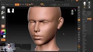 07 Face_Export Normal Map trong Zbrush