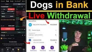 Dogs Withdrawal to Bank ✅| Dogs Airdrop Withdrawal Bank | Dogs Telegram Wallet Withdrawal Kaise Kare