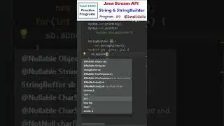 Java Program 89 | String vs StringBuilder in Java 