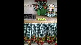 how to make Curtains for the kitchen