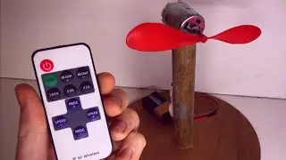 how to make remort control fan disktop fan #viral #youtube#viralvideo #trending #diy #inventions