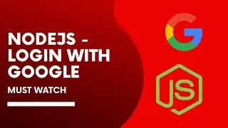 Node.js   Google authentication using passport.js in hindi