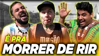 Desafio de HABILIDADE com Michel e Chapola - Os caras JOGAM MUITO