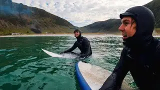 Surfing Glassy Beaches in Norway - Hoddevika
