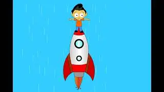2D Rocket Animation for Fun
