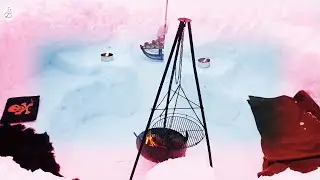 Building a BBQ in Snow