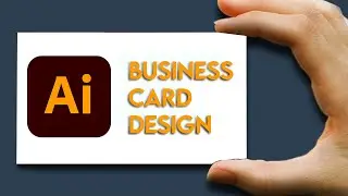 how to create business card in illustrator | Urdu/हिन्दी