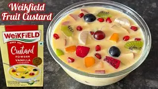 Weikfield Fruit Custard Recipe | How to make Fruit Custard With Weikfield Custard Powder | Weikfield