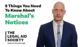 5 Things You Need to Know About Marshal's Notices