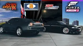 NISSAN SKYLINE GTR R33 in Racing Games