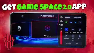 How to Install Game Space Red Magic 2.0 Apk || Game Space App (Link in Description)