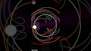 Solar System Spirograph: All Planets Animated 