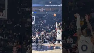 D’Angelo Russell makes a jumpshot #timberwolves #nba #tough #jumpshot #basketball #nets #ball