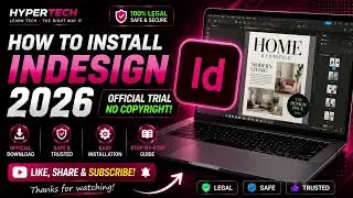 How to Download Adobe Indesign 2026 on PC - Laptop for FREE | Indesign Free Download