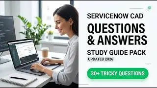 Pass ServiceNow CAD Exam 2026 | New Certified Application Developer Study Guide Questions