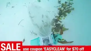Use Coupon 'EASYCLEAN' for $70 Off Kokido Telsa 90 Cordless Handheld Pool Vacuum Cleaner