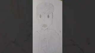 Evolution of my (face)drawing /drawing of face #face #drawing #shorts